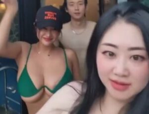 Tasha Y dancing in bikini